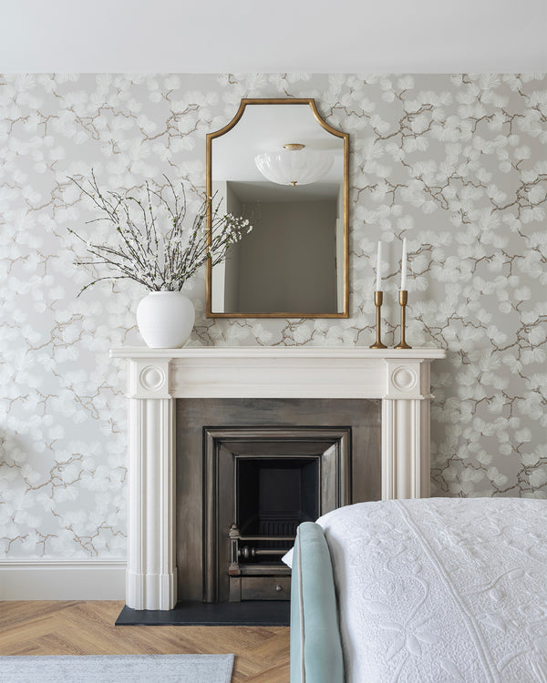 GeorgieRose Interior Design - Scallop Corner Mirror