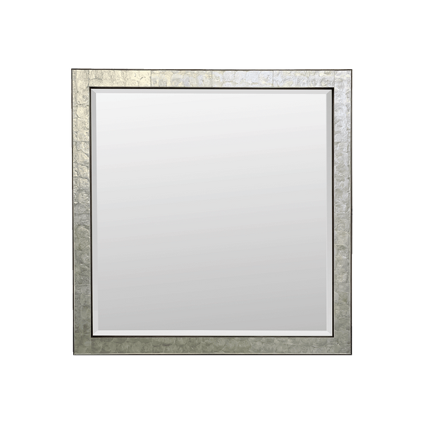 Square Mother of Pearl Mirror