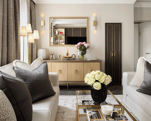 Harriet Hughes Interior Design - Living Room Mirror