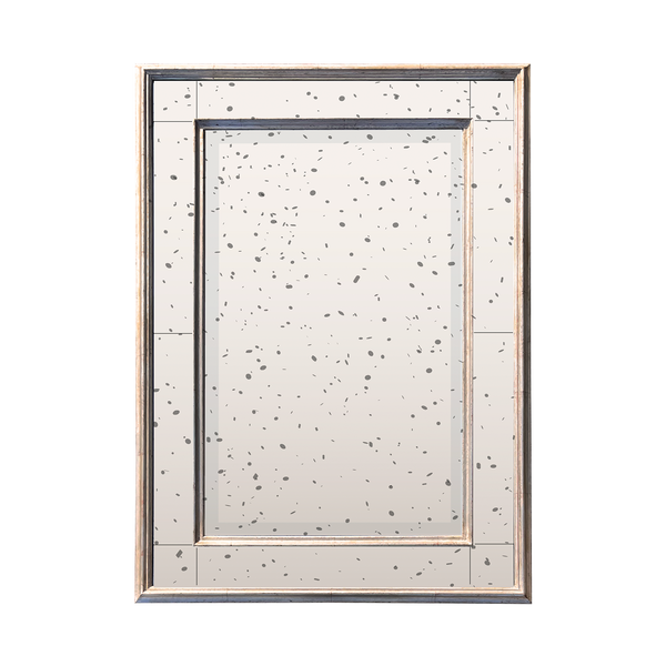 Bespoke Antique Silver Nutley Mirror