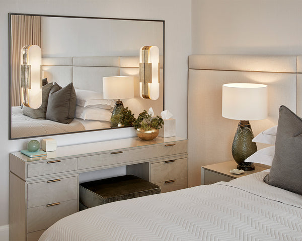 Helen Green - Brass Metal Dressing Table Wall Mirror