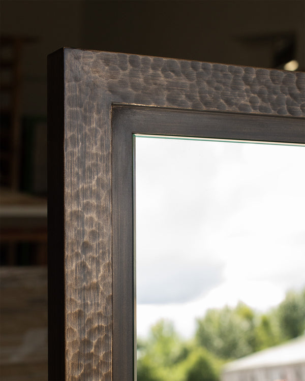 Bespoke Ashburnham Mirror in Brass and Bronze