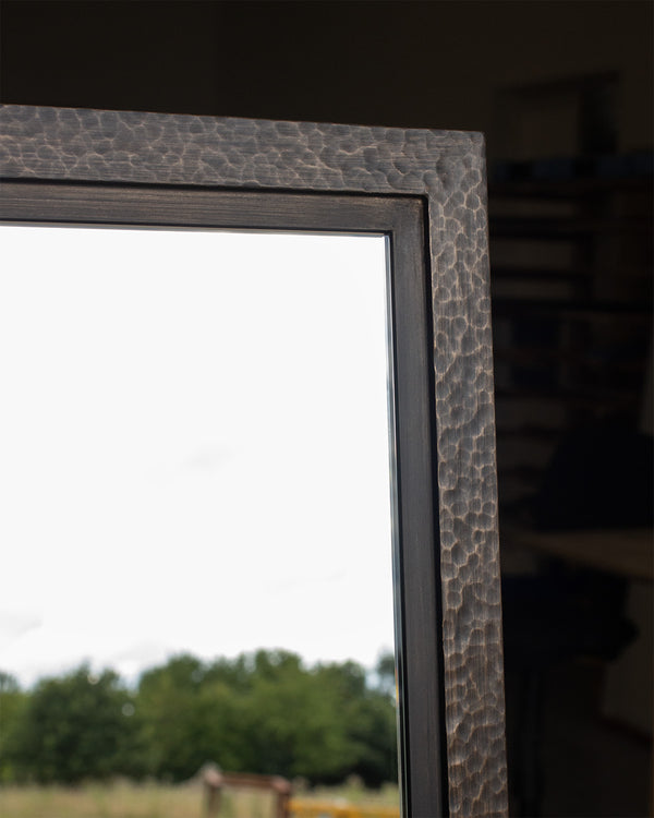 Bespoke Ashburnham Mirror in Brass and Bronze