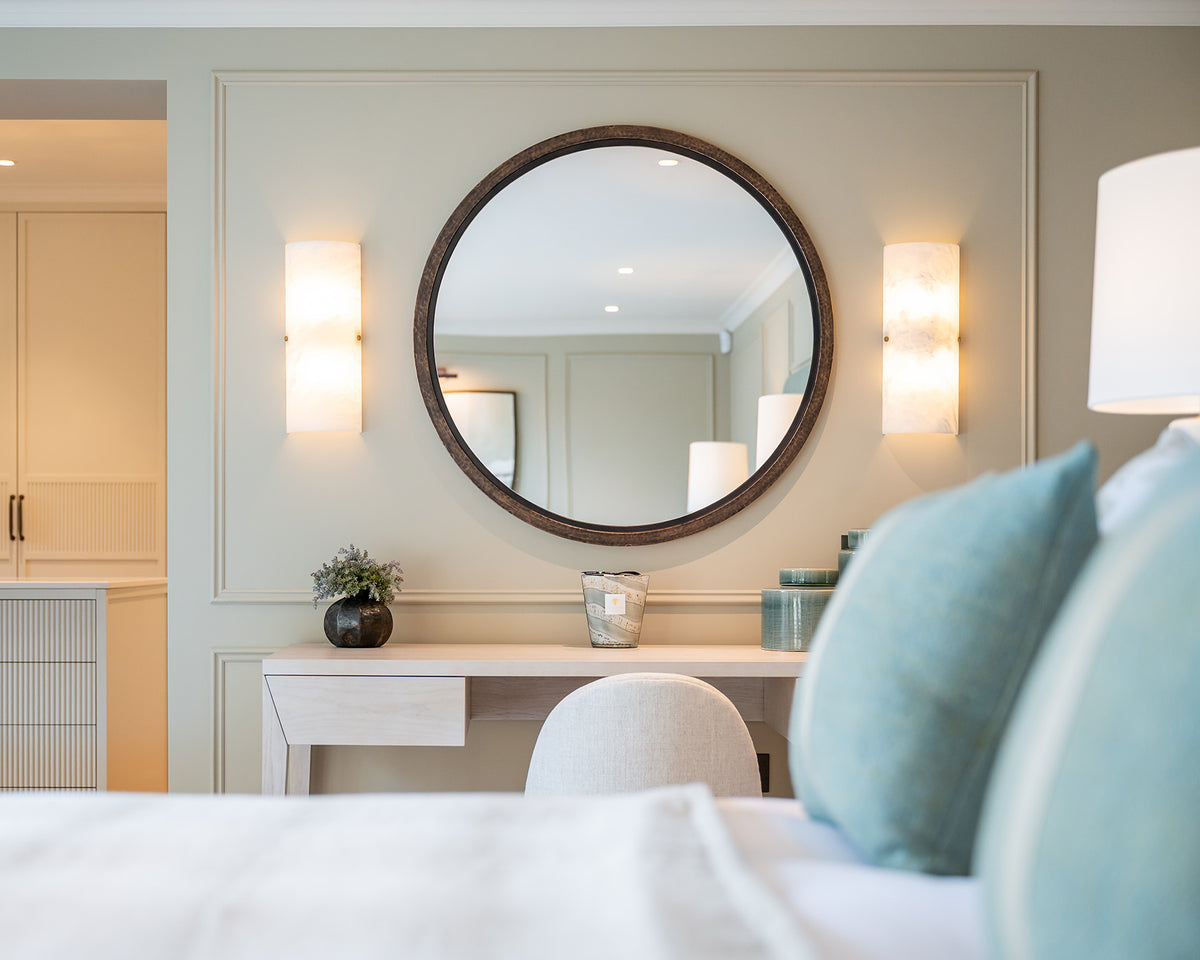 Harpers Interiors - Bespoke Ashburnham Mirror – Patrick Ireland Frames