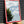 Red and Off-White Chequered Mirror