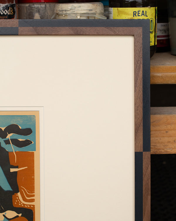 Woodcut Print by Lars Inge Sigvard Engström