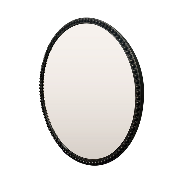 Dark Bronze Bobbin Mirror