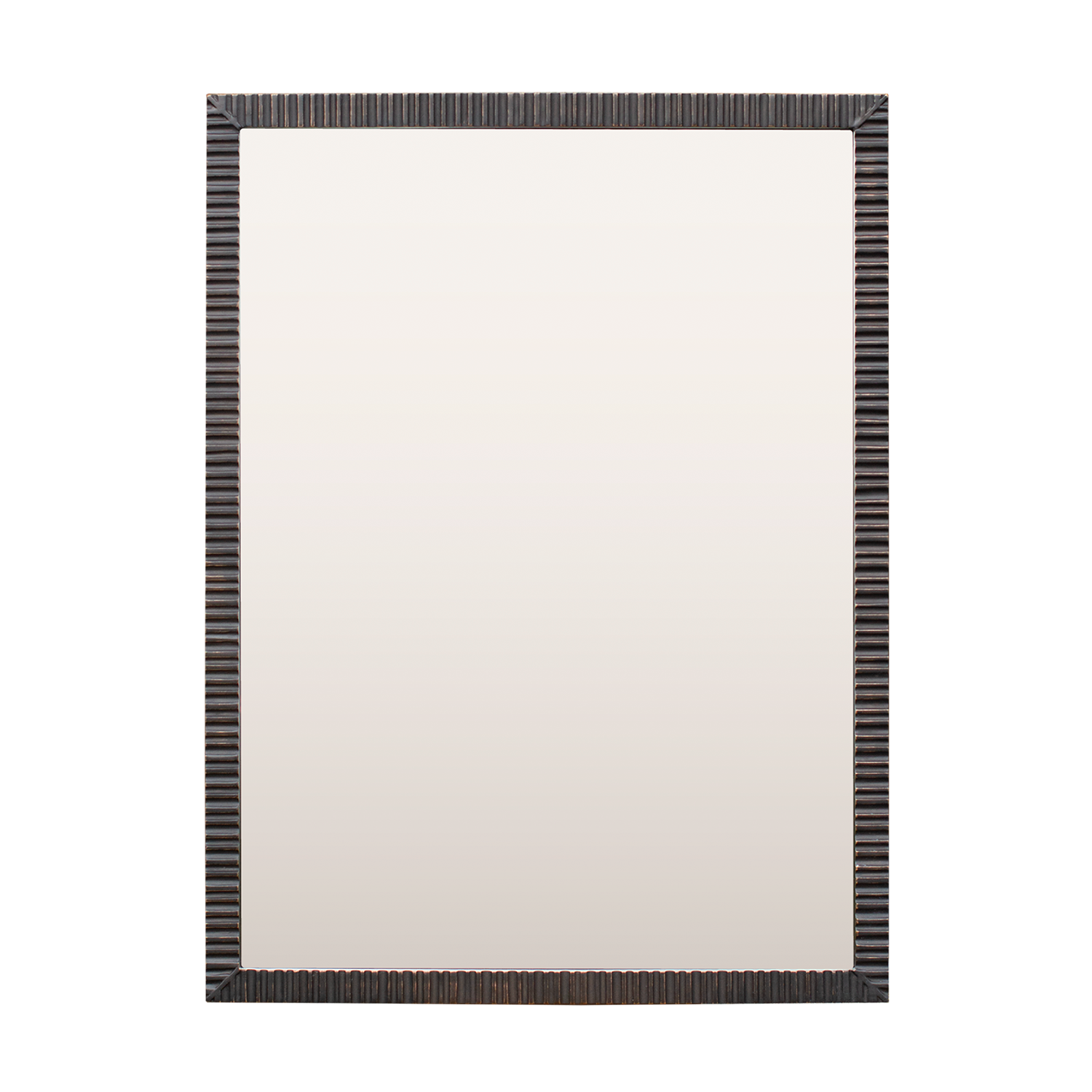 Grooved Mirror in Dark Bronze – Patrick Ireland Frames