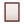 Double Bamboo Red Lacquer Mirror
