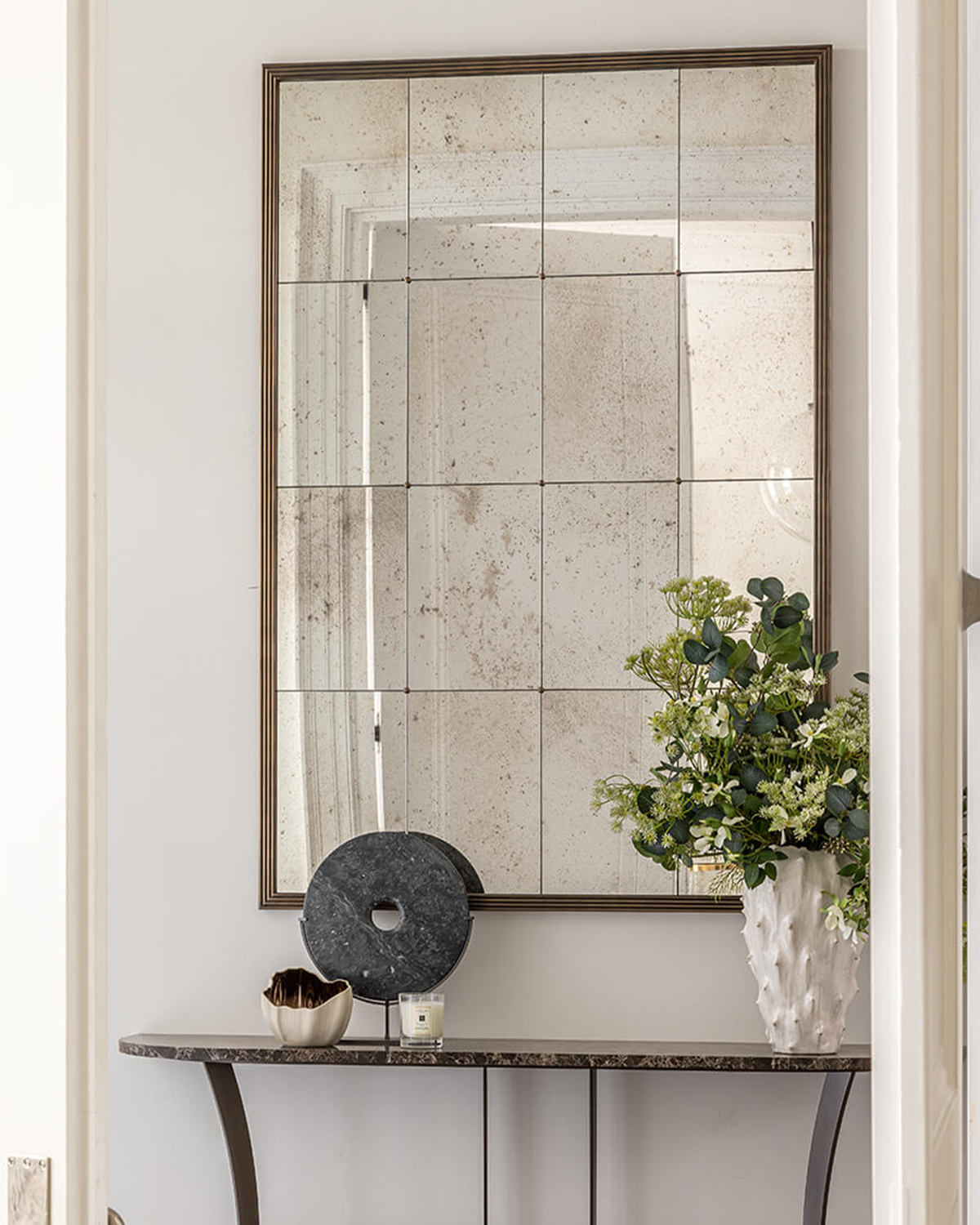 Emma Tutill Interior Design - Entrance Hall Mirror – Patrick Ireland Frames