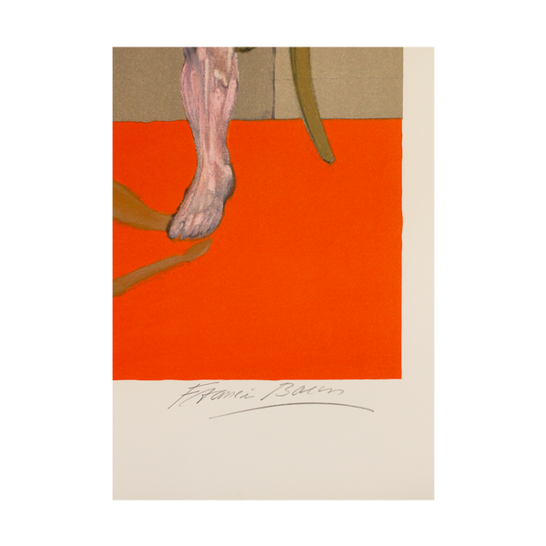 Francis Bacon Triptych 1983 edition 141/180, Francis Bacon signed in pencil on the bottom right