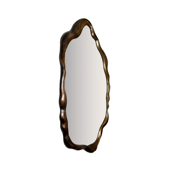 Hand-Carved Shaped Mirror