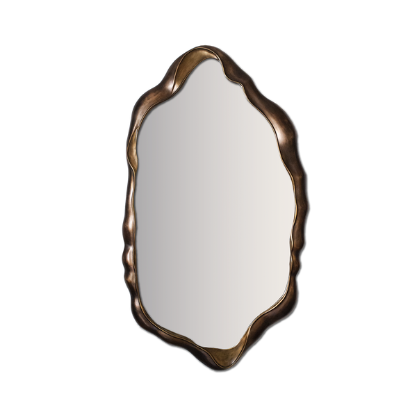 Hand-Carved Shaped Mirror