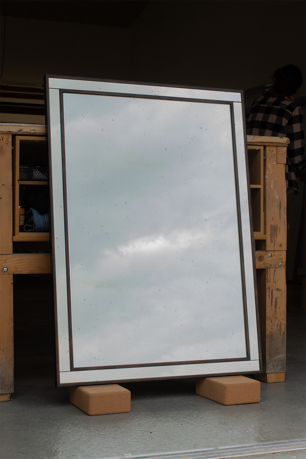 Light Antique Bronze Mirror
