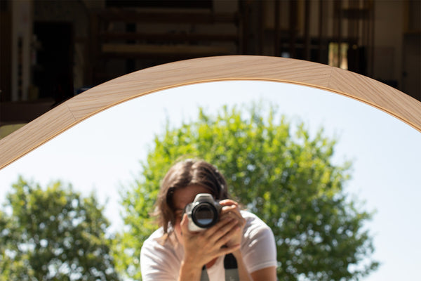 Oak Shaped Mirror