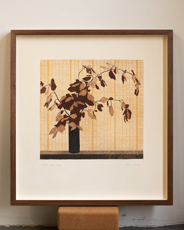 Tessa Beaver Copper Beech Print