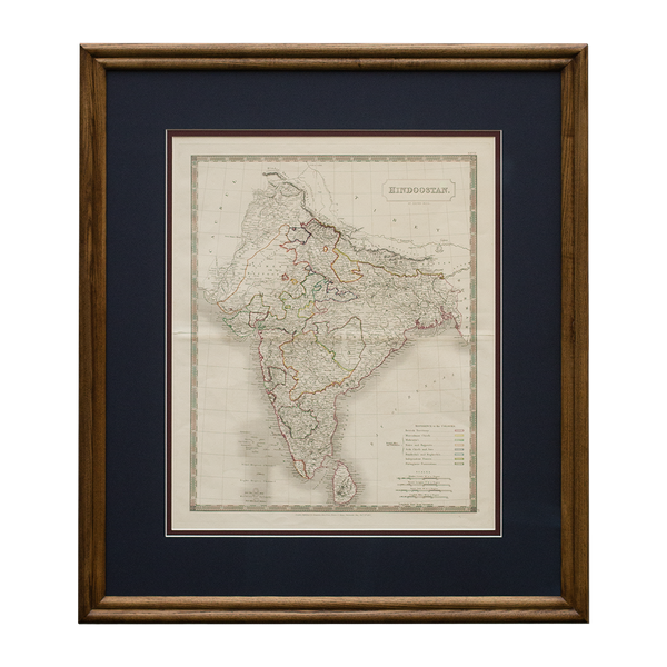 Maps of India and Hindoostan