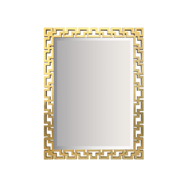 Timber Cut Out Mirror