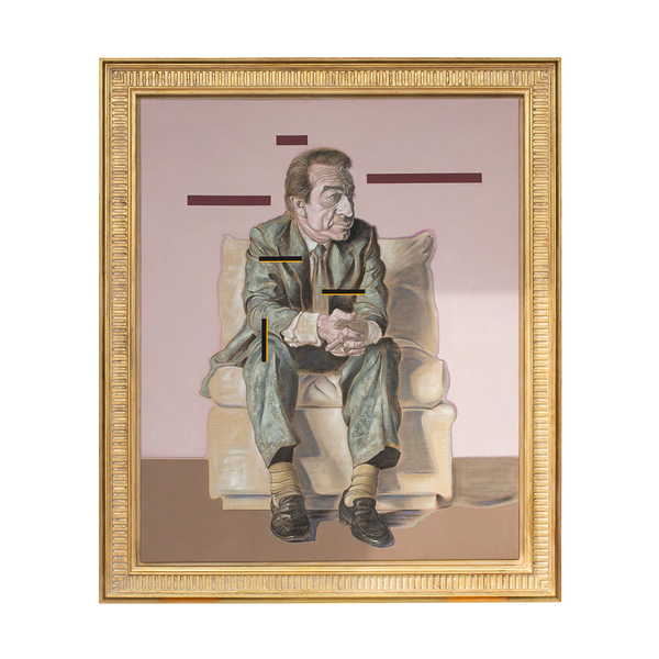 Michael Leventis Painting in a Catsfield Frame