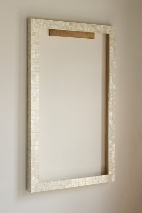 Maya Romanoff Mother of Pearl Mosaic Mirror