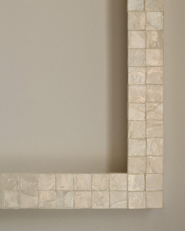 Maya Romanoff Mother of Pearl Mosaic Mirror