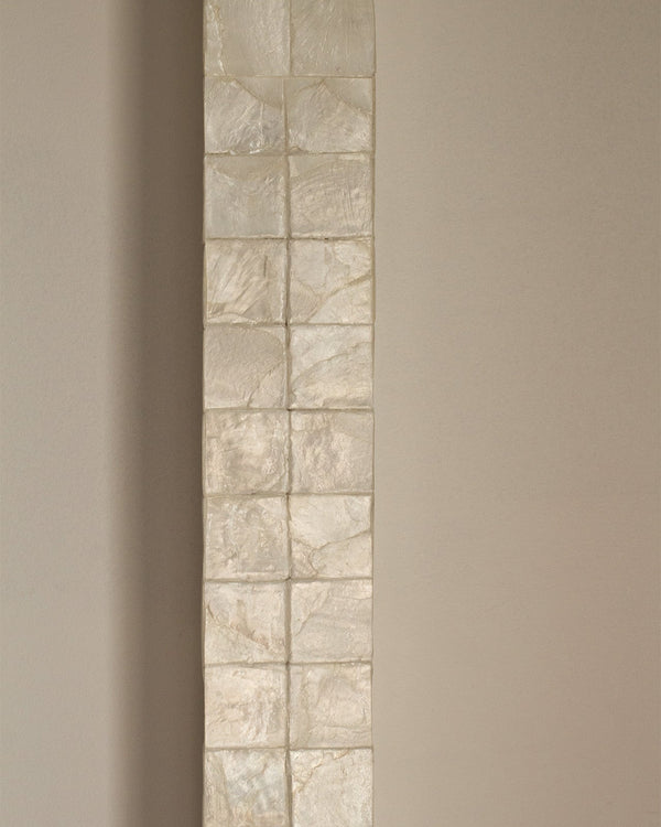 Maya Romanoff Mother of Pearl Mosaic Mirror