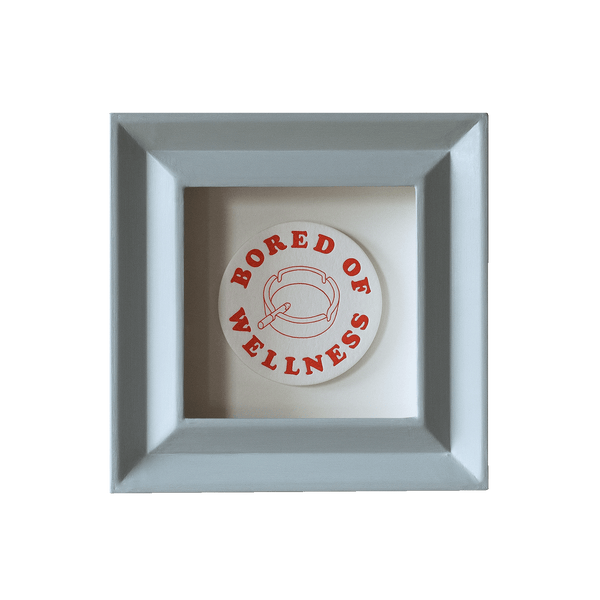 Mr Bingo Bored of Wellness Beer Mat