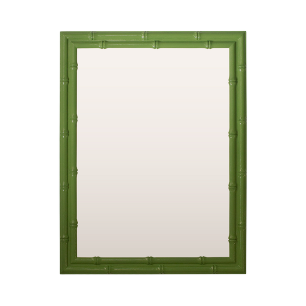Painted Bamboo Mirrors