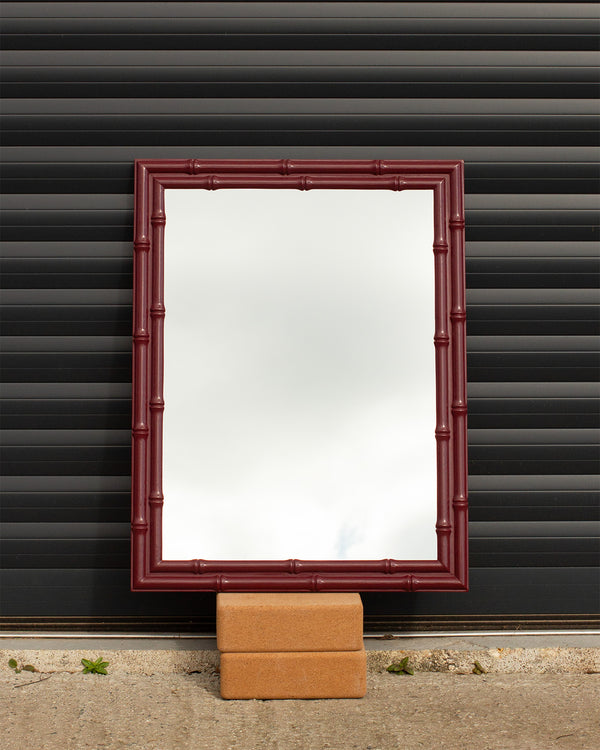 Painted Bamboo Mirrors