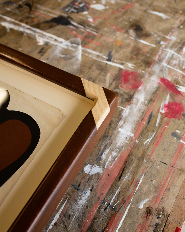 Vintage Artworks Floated in High Hurstwood Frames