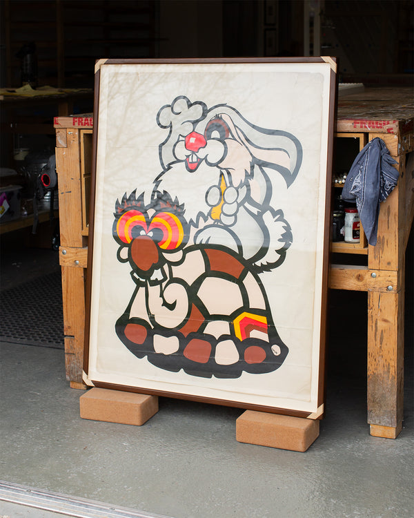 Vintage Artworks Floated in High Hurstwood Frames