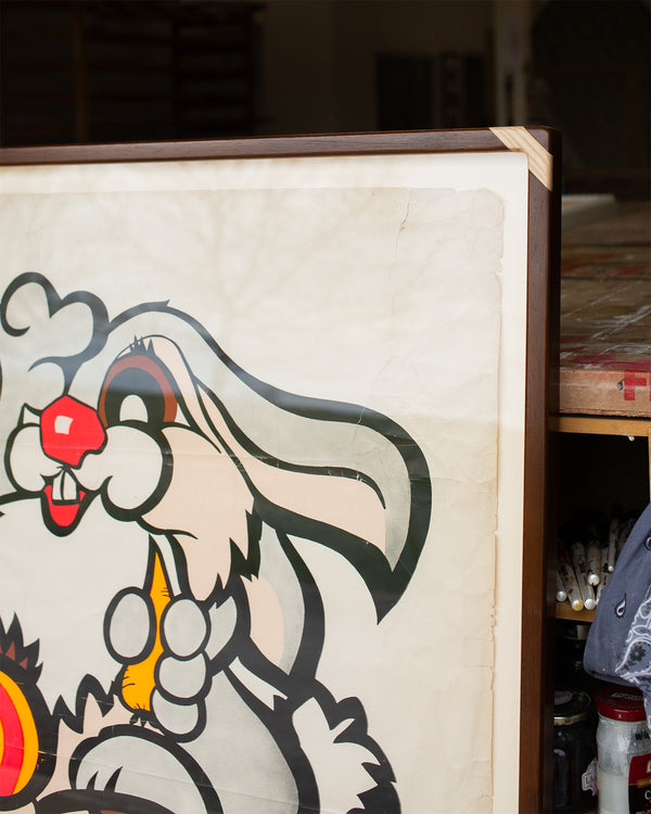 Vintage Artworks Floated in High Hurstwood Frames