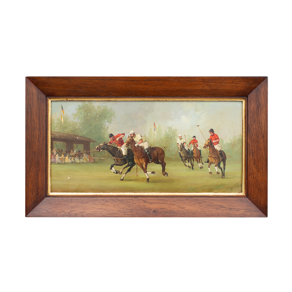 Polo Paintings on Copper Plates
