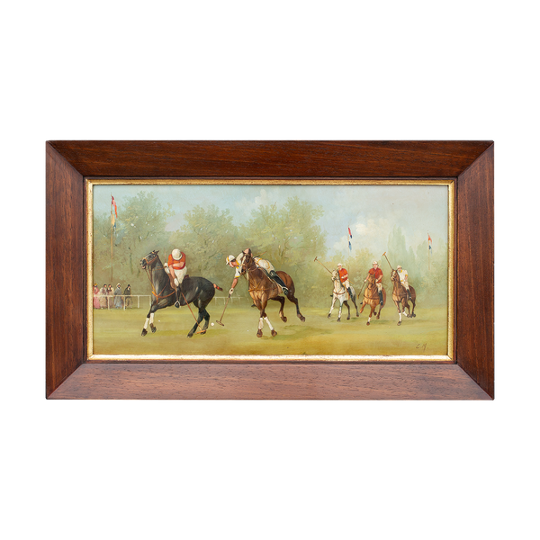 Polo Paintings on Copper Plates