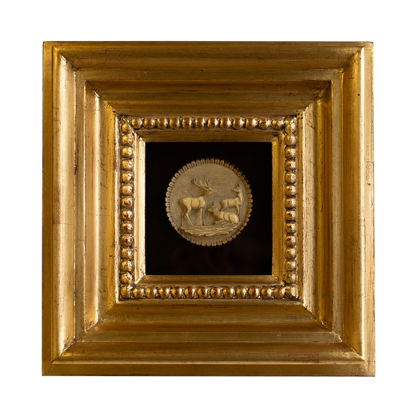 Antique Gold Framed Brooch