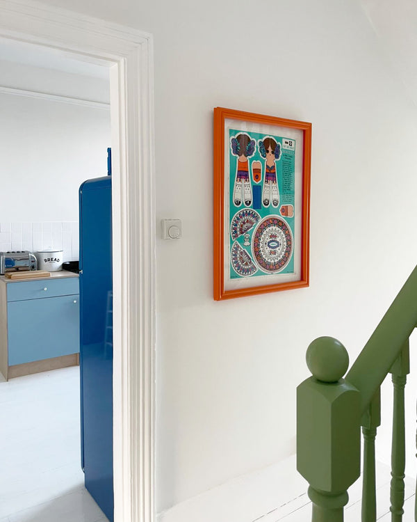 Oxfam Rosita Doll in Clover Frame