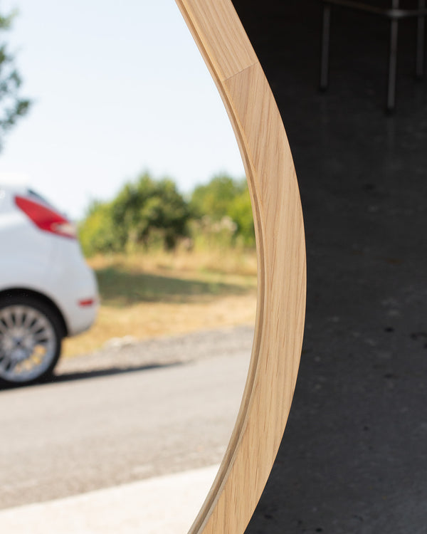 Oak Shaped Mirror
