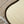 Shaped Light Brushed Brass Mirror With Beading