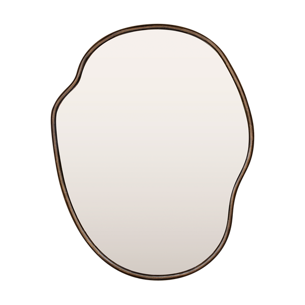 Shaped Bark Mirror