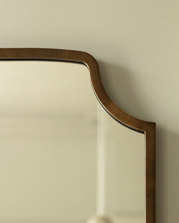 Shield Shaped Bronze Mirror
