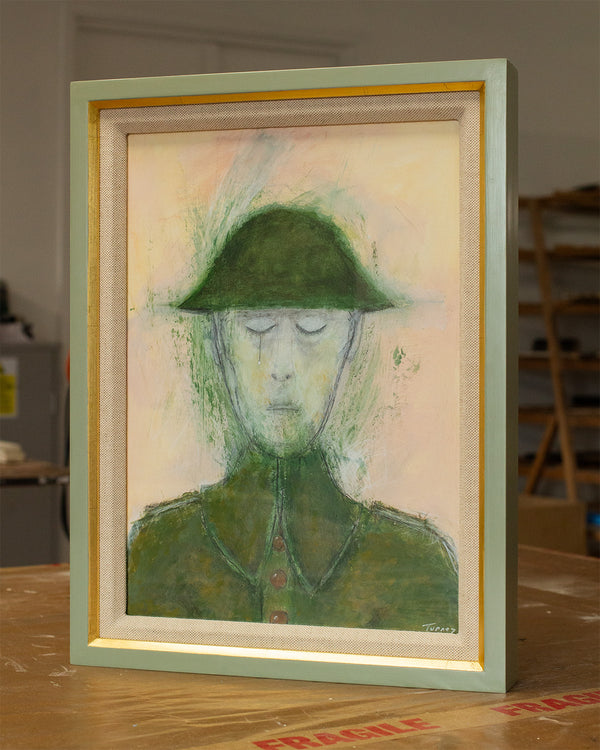 Steven Tunny Teardrop in a Bespoke Frame