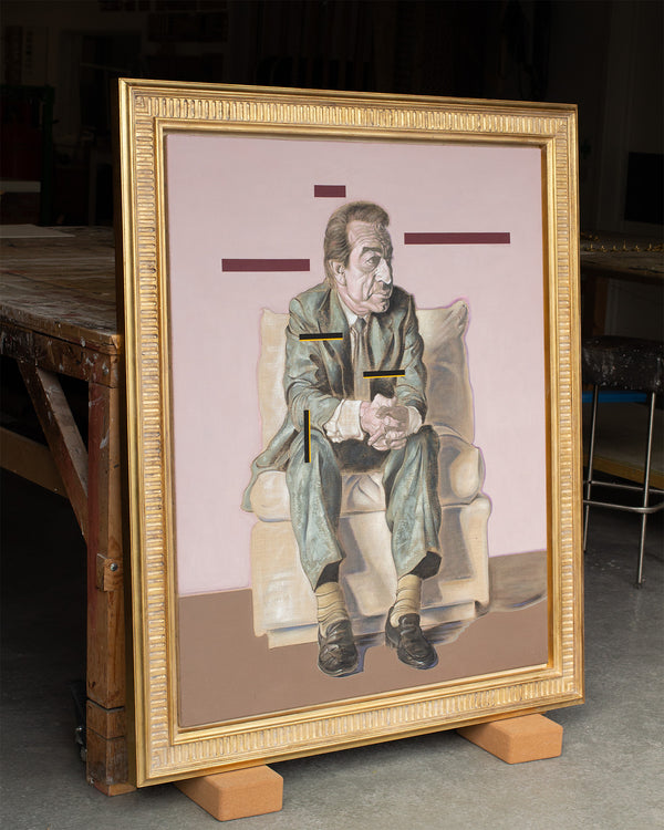Michael Leventis Painting in a Catsfield Frame
