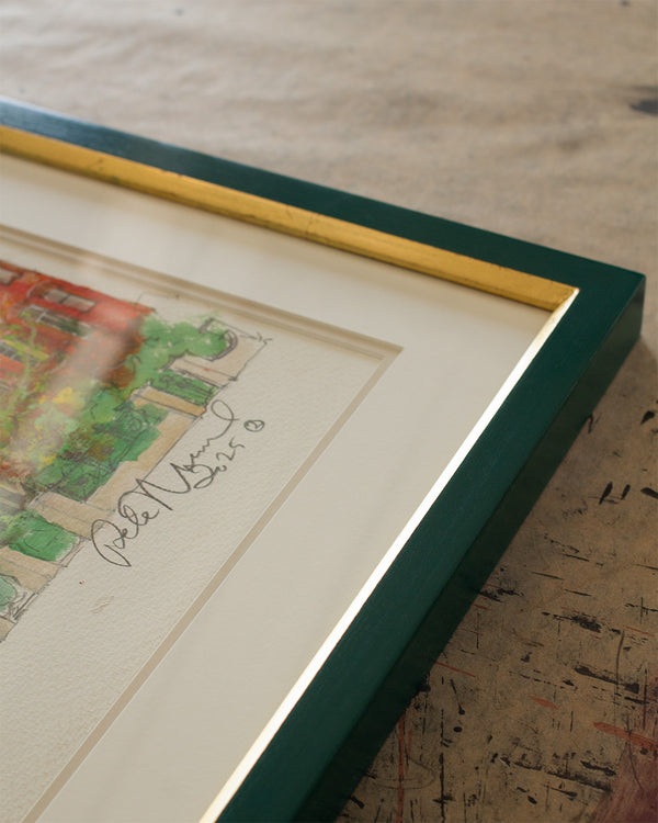 Brook Green Townhouse Watercolour