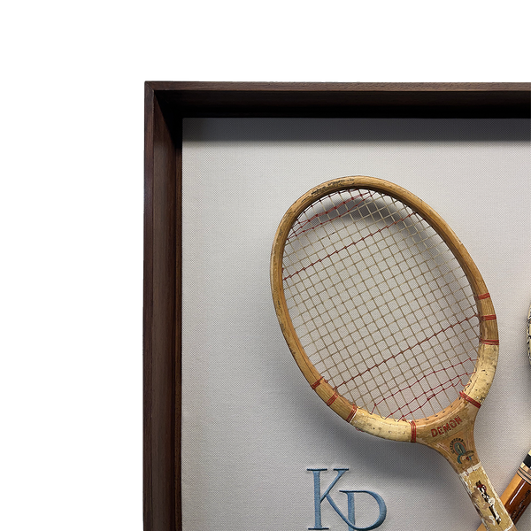 Vintage Tennis Rackets for Katharine Pooley