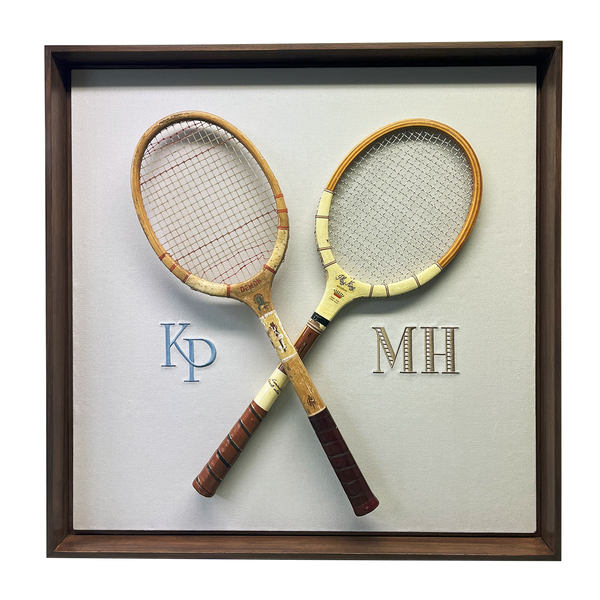 Vintage Tennis Rackets for Katharine Pooley