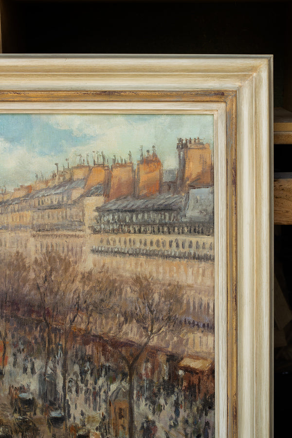 Horse Drawn Carriages Oil Painting